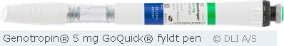 Genotropin® 5 mg GoQuick® fyldt pen