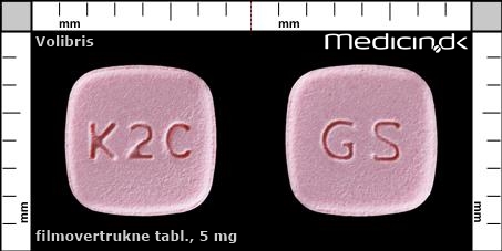 filmovertrukne tabletter 5 mg 