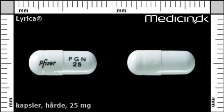 hårde kapsler 25 mg 