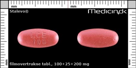 filmovertrukne tabletter 100+25+200 mg 