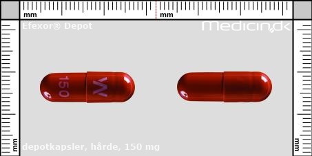 hårde depotkapsler 150 mg 