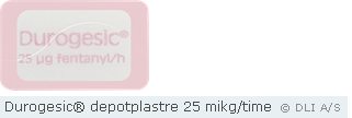 Durogesic® depotplastre 25 mikg/time