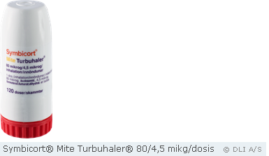 Symbicort® Mite Turbuhaler® 80/4,5 mikg/dosis