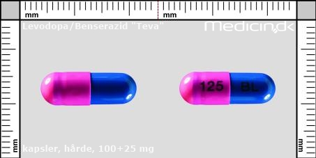 hårde kapsler 100+25 mg 