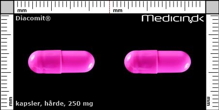 hårde kapsler 250 mg 