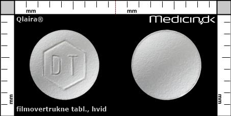 filmovertrukne tabletter  Hvid