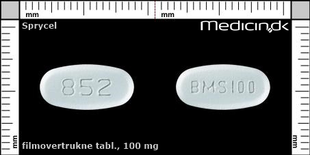 filmovertrukne tabletter 100 mg 