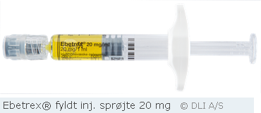 Ebetrex® fyldt inj. sprøjte 20 mg