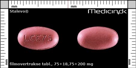 filmovertrukne tabletter 75+18,75+200 mg 