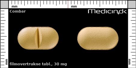 filmovertrukne tabletter 30 mg 