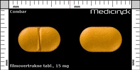 filmovertrukne tabletter 15 mg 