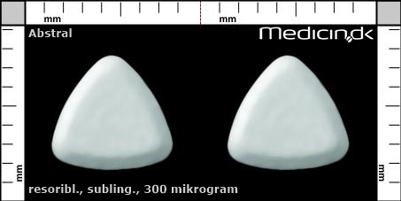 sublinguale resoribletter 300 mikrogram 