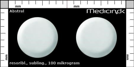 sublinguale resoribletter 100 mikrogram 