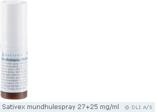 Sativex mundhulespray 27+25 mg/ml
