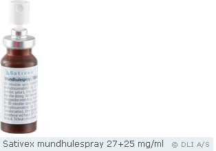Sativex mundhulespray 27+25 mg/ml