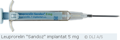 Leuprorelin "Sandoz" implantat 5 mg