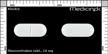 filmovertrukne tabletter 10 mg 