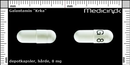 hårde depotkapsler 8 mg 