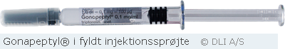 Gonapeptyl® i fyldt injektionssprøjte