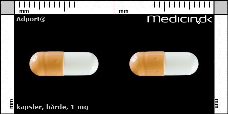hårde kapsler 1 mg 