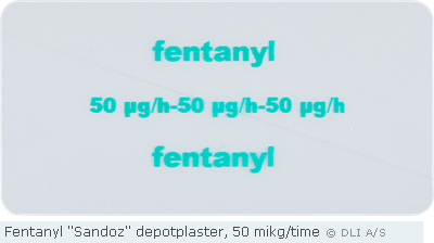 Fentanyl "Sandoz" depotplaster, 50 mikg/time