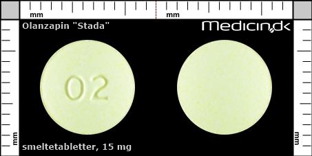 smeltetabletter 15 mg 