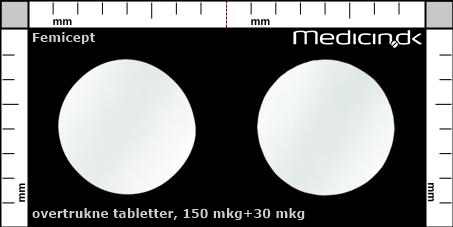 overtrukne tabletter 150 mkg+30 mkg 