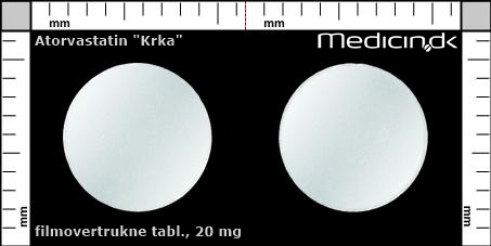 filmovertrukne tabletter 20 mg 