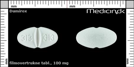 filmovertrukne tabletter 100 mg 
