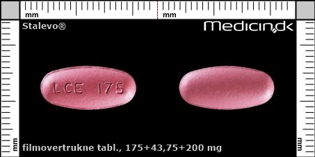 filmovertrukne tabletter 175+43,75+200 mg 