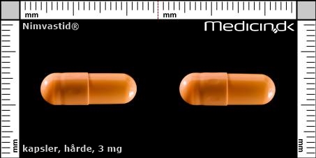 hårde kapsler 3 mg 