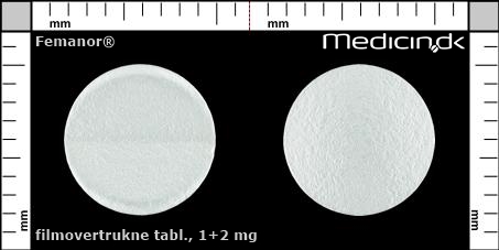 filmovertrukne tabletter 1+2 mg 