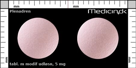 tabletter med modificeret udløsning 5 mg 