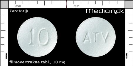 filmovertrukne tabletter 10 mg 