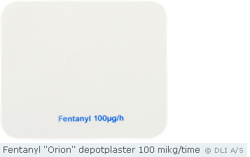 Fentanyl "Orion" depotplaster 100 mikg/time