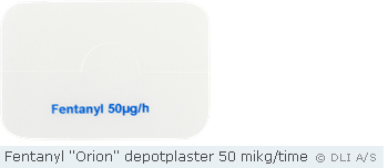 Fentanyl "Orion" depotplaster 50 mikg/time