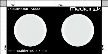 smeltetabletter 2,5 mg 