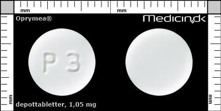 depottabletter 1,05 mg 