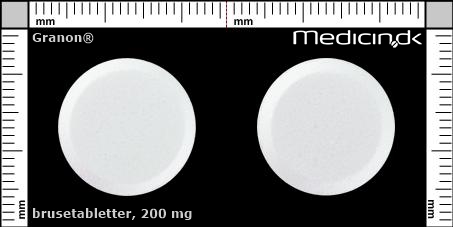 brusetabletter 200 mg 