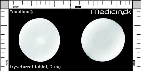 frysetørrede tabletter 2 mg 