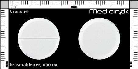 brusetabletter 600 mg 