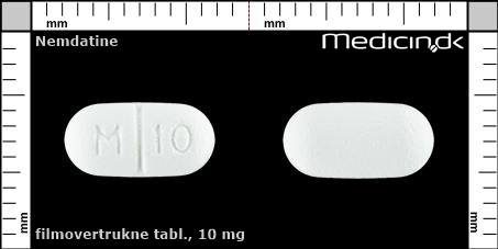 filmovertrukne tabletter 10 mg 