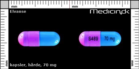 hårde kapsler 70 mg 