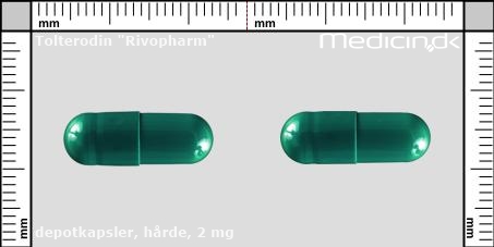 hårde depotkapsler 2 mg 