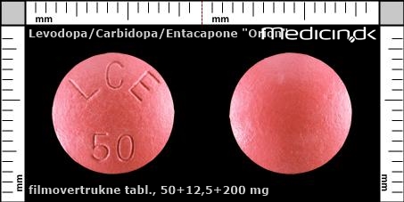filmovertrukne tabletter 50+12,5+200 mg 