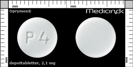 depottabletter 2,1 mg 