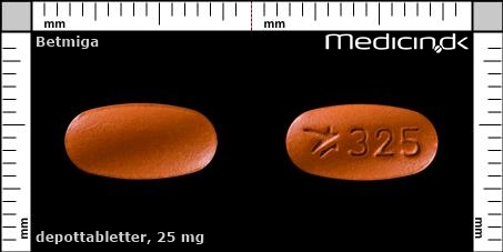 depottabletter 25 mg 