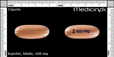 bløde kapsler 100 mg 
