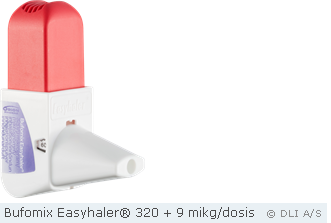 Bufomix Easyhaler® 320 + 9 mikg/dosis