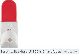 Bufomix Easyhaler® 320 + 9 mikg/dosis